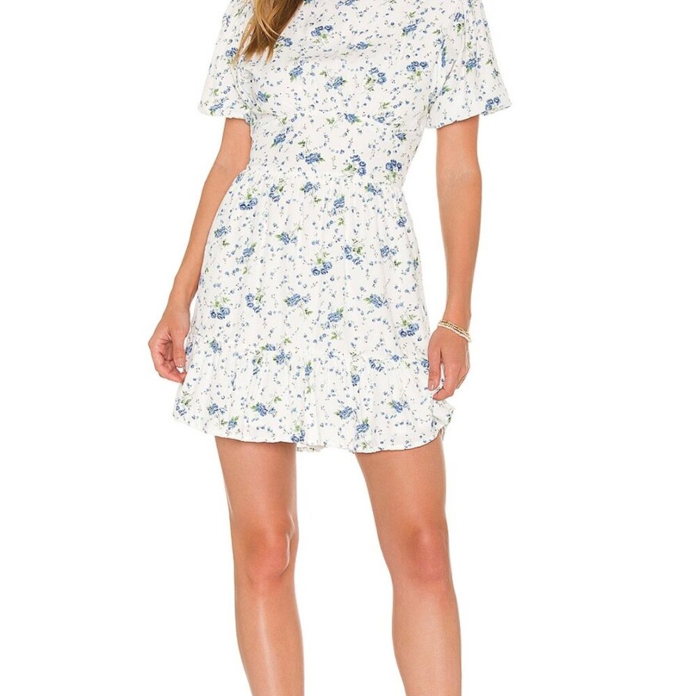 NWT Faithfull The Brand Desmond Mini Dress - Astoria Floral Print